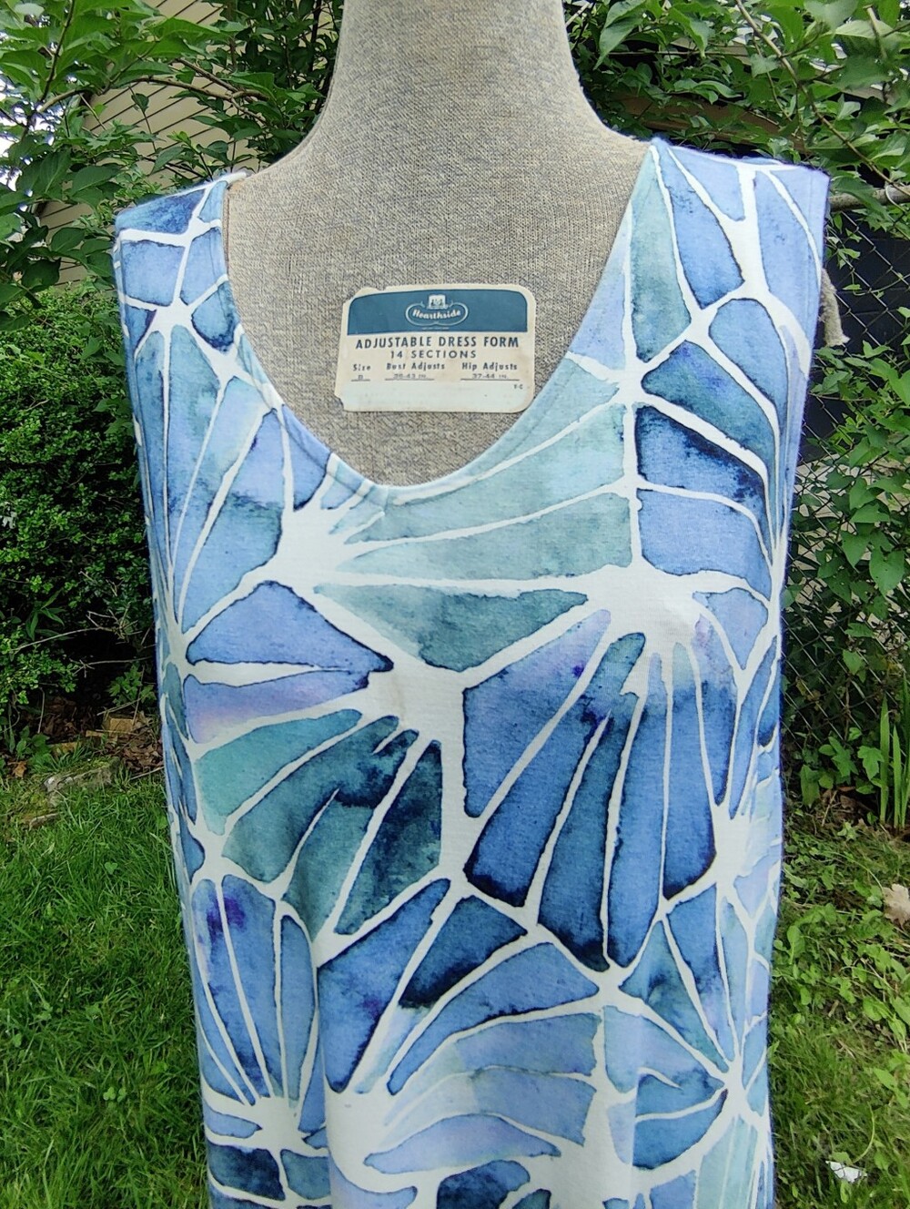 Soft Surroundings Castel Light Blue Viscose Blend Maxi Dress - Picture 8 of 16